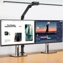 KableRika LED stalinė lempa su spaustuku, 24 W, 1200 lm, 80 cm, ED-ME-001