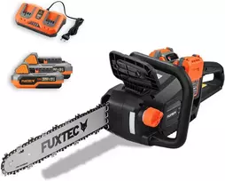 Fuxtec akumuliatorinis grandininis pjūklas 2x20 V, 14 colių FX-E2KSSET