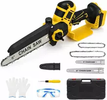 ANEELV bešepetėlinis mini grandininis pjūklas DEWALT 18 V akumuliatoriui BB193
