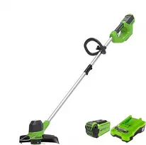 Greenworks akumuliatorinė žoliapjovė 40 V, 30 cm, su 2 Ah akumuliatoriumi 2101507UA