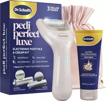 Dr. Scholl's elektrinis pėdų pilnikas Pedi Perfect Luxe su IPX6 apsauga ir 90 min. veikimu