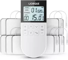 LIORQUE TENS/EMS raumenų stimuliatorius 3 viename, 50 režimų, KTR-2610