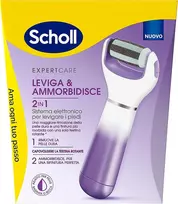 Dr. Scholl's elektrinė pėdų dildė ExpertCare, 17.5 cm, balta ir violetinė