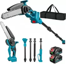 Yofidra teleskopinis grandininis pjūklas 2 viename, 600 W, 1,1–2,4 m, sku4G6435Y_2-EU