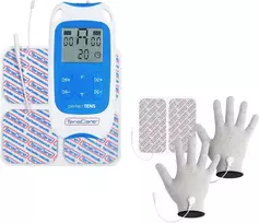 TensCare TENS skausmo malšinimo aparatas su 8 programomis ir pirštine PERFECT TENS+ GLOVE IT
