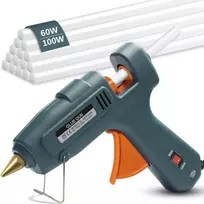 YESLUSY karštų klijų pistoletas 100 W su 15 klijų strypelių SWRJQ