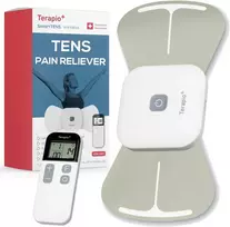 terapio belaidis TENS ir EMS raumenų stimuliatorius su pulteliu, 15 režimų