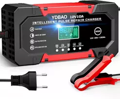 YDBAO automobilinis akumuliatorių įkroviklis 12 V 10 A LiFePO4 AGM GEL 9185