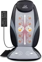 Snailax Shiatsu masažinis fotelio kilimėlis su šildymu ir geliniais mazgais SL-256G-EU
