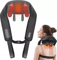 COMFIER kaklo ir pečių Shiatsu masažuoklis su šildymu, belaidis CF-6811-EUVC