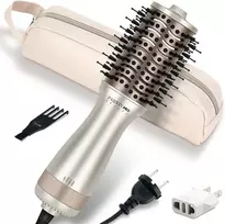PARWIN PRO BEAUTY kelioninis karšto oro šepetys 700 W, joninis, 110–240 V, AB0352
