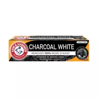 Marvis Arm & Hammer, Charcoal Baltasis Pro, Balinimo, Dantų pasta, 75 ml Unisex