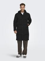 ONLY & SONS Žieminė vyriška striukė, ONSSEUL LONG PUFFER OTW NOOS