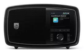 Philips TAV2000DB nešiojamas radijas analoginis ir skaitmeninis juodas