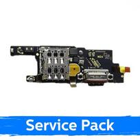 Krovimo lizdas skirtas Xiaomi 17 Ultra (+SIM reader) su lanksčiąja jungtimi / plata (Service Pack)
