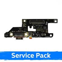 Krovimo lizdas skirtas Xiaomi Poco M8 Pro (+SIM reader) su lanksčiąja jungtimi / plata (Service Pack)