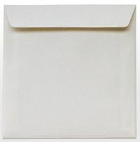 Popierinis vokas CD, 124x127mm, be langelio, baltos spalvos, 1vnt