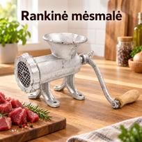 Aukštos kokybės rankinė mėsmalė Nr. 12 TR2306C