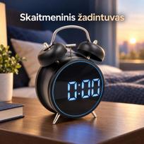 Elektroninis laikrodis su skaitmeniniu ekranu TR2250B