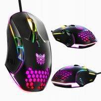 Laidinė žaidimų pelė Onikuma CW902 su 7 mygtukais, RGB apšvietimu ir 6400 dpi raiška