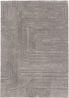 Kilimas CREYA DUNE, 230 x 160 cm, rusvos sp., 100% perdirbto poliesterio