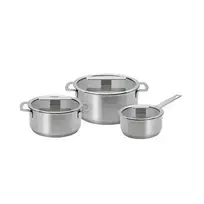 Puodų rinkinys ELECTROLUX COOKWELL ESSENTIAL, 1,4/2,8/5,1 L, 3 vnt.