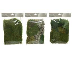 Kalėdinė dekoracija MOSS, žalios sp., 4 x 18 x 22 cm