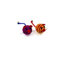 Kačių žaislas HIPPIE PET, 4 cm, 2 vnt
