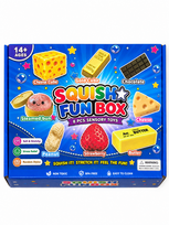 Staigmenų dėžutė squishy mystery box