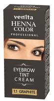 Antakių ir blakstienų dažai Venita Henna Color, grafito sp. 1.1