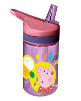 Vaikiška gertuvė Kids Euroswan Peppa Pig, 400 ml, 1 m., tritanas, rožinė sp.