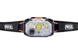 Petzl Swift RL pealamp 1200 lm, mustoranž, E095BC00
