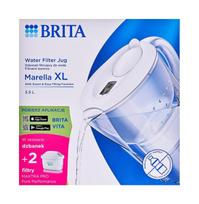 Vandens Filtras - Brita Marella XL 3.5L Talpa Su 2 vnt. Maxtra Pro Filtrais Balta