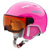 Slidinėjimo šalmas Head Maja Visor Pink Junior XXS, rožinis