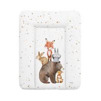 Vystymo lenta Ceba Baby Basic Forest Friends, 70 cm x 50 cm, ruda sp./balta sp./oranžinė sp.