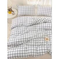 Juodos spalvos viengulė patalynė 200x140 cm Pled – Mijolnir