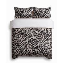 Juodos spalvos viengulė patalynė 200x140 cm Zebra – Mijolnir