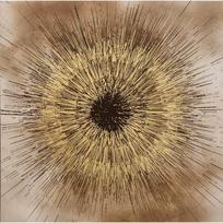 Paveikslas su rėmeliu/tapyba ant drobės 100x100 cm Bold – Bizzotto