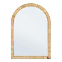Sieninis veidrodis su rotango rėmu 50x70 cm Hakima – Bizzotto