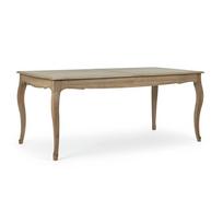 Iš mango masyvo prailginamas valgomojo stalas su papildomu stalviršiu 90x180 cm Domitille – Bizzotto