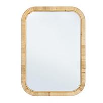 Sieninis veidrodis su rotango rėmu 50x70 cm Hakima – Bizzotto