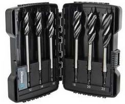 Grąžtas Solar Plus 12-22 3 griovelių belaidžių grąžtų rinkinys, 6 vnt. 12, 14, 16, 18, 20, 22,0 mm