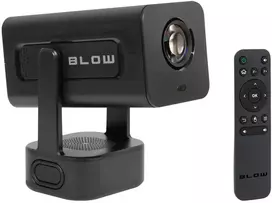 BLOW AndroidTV HD Cinema SOUND nešiojamas projektorius + Juodas dėklas