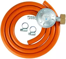 meva LPG dujų baliono pajungimo komplektas, reduktorius 37mbar, 1,5 m