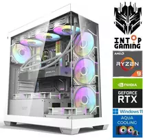 Stacionarus kompiuteris INTOP AQUA Ryzen 9 9900x 64GB DDR5 1TB SSD M.2 NVME+2TB RTX5070Ti 16GB WIN11 (RW65766WH)
