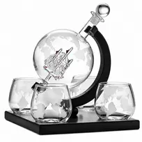 DA514D Globe termosas 900 ml + 4 stiklinės