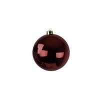 Kalėdinis eglės žaisliukas BAUBLES, t. raudonos sp., 14 cm, 1 vnt