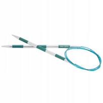 Knitpro Smartstix aliumininės virbalai ant valo, 80 cm, 2.00 mm