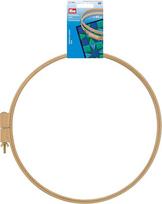 Prym 611683 rėmas siuvinėjimui iš buko medienos 23 mm x 40 cm lankelis siuvinėjimui su varžtu, medinis, smėlio spalvos, 42 x 41.5 x 2.7 cm