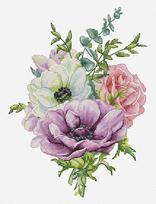 Lucas kryželiu siuvinėjimo rinkinys S - Anemone B7017